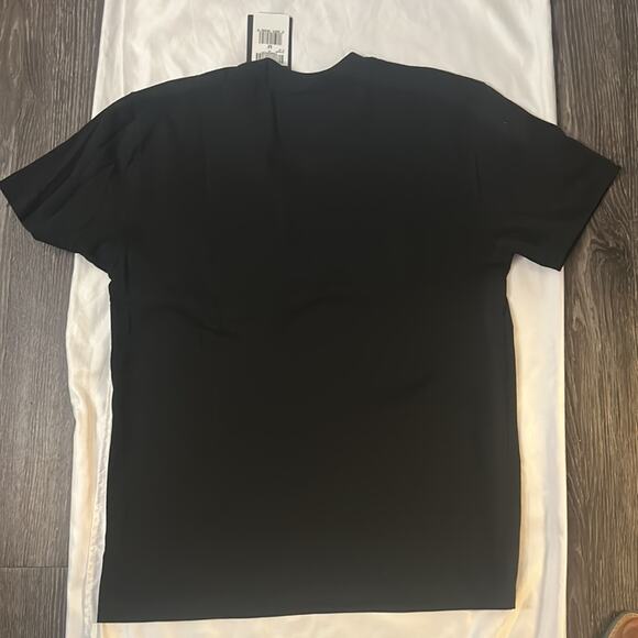 Dickies Black Short Sleeve Heavyweight Crew Tee M NEW Classic Preppy Nautical - Picture 4 of 10